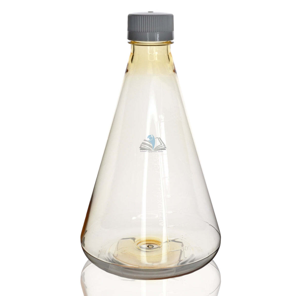 PETG Erlenmeyer Culture Flask 2 L